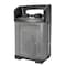 Edendirect 1500 Watt 14'' Electric Convection Fan Space Heater, Thermostat, Reversible, Black HEATER01 - alternate 1